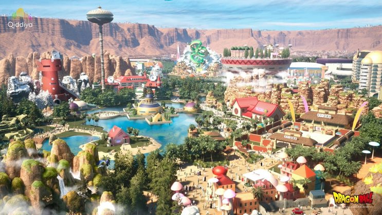 The Dragon Ball Theme Park Saudi Arabia
